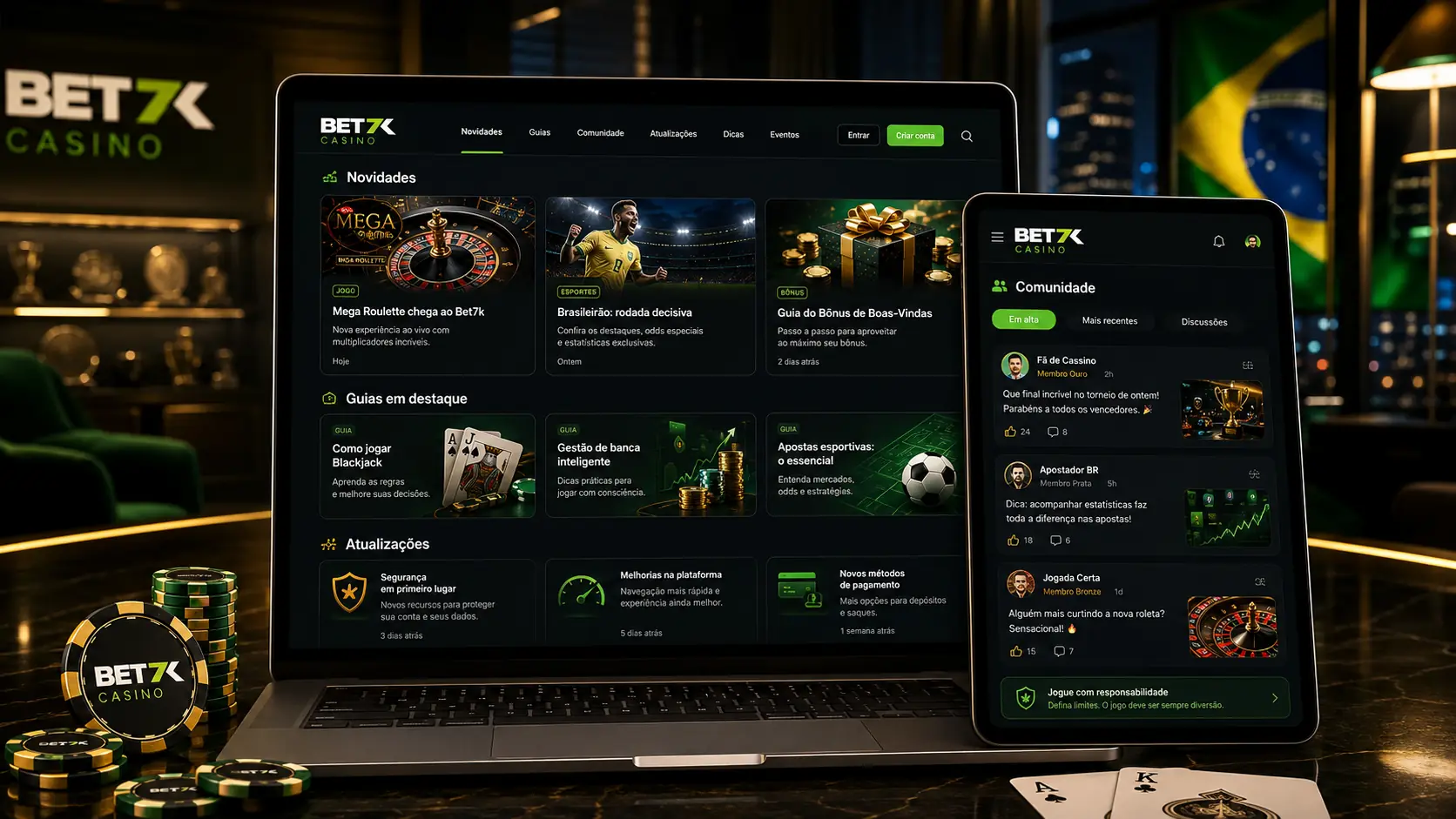 Bet7k Brazil community updates and promotions overview